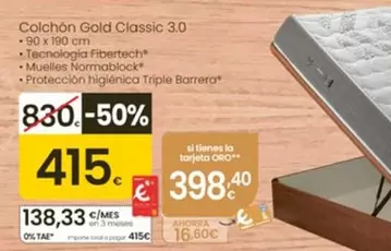 Pikolin - Colchón Gold Classic 3.0