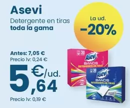 Asevi - Detergente En Tiras