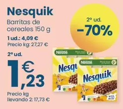 Nesquik - Barritas De Cereales