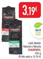 Oquendo - Cafe Molido Natural O Mezcla