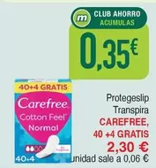 Carefree - Protegeslip Transpira