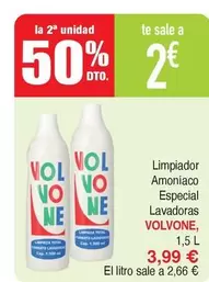 Volvone - Limpiador Amoniaco Especial Lavadoras