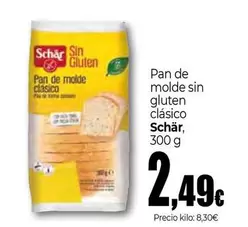 Schär - Pan De Molde Sin Gluten Clasico