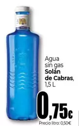 Solán De Cabras - Agua Sin Gas
