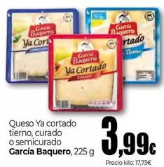 García Baquero - Queso Ya Cortado Tierno, Curado O Semicurado
