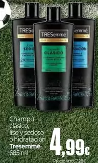 TRESemmé - Champu Clasico Liso Y Sedoso O Hidratacion