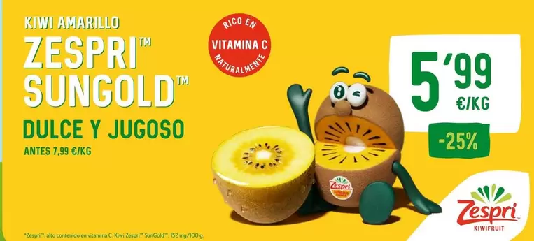 zespri - Kiwi Amarillo