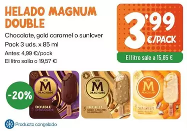Magnum - Helado Double
