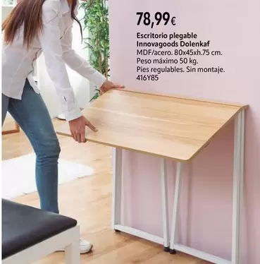 Escritorio Plegable Innovagoods Dolenhaf