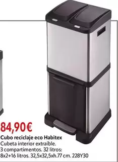 Habitex - Cubo Reciclaje Eco