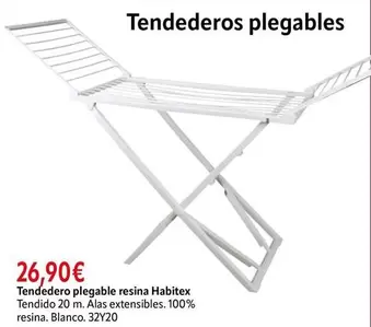 Habitex - Tendedero Plegable Resina