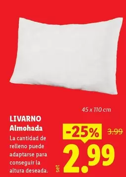 Livarno - Almohada