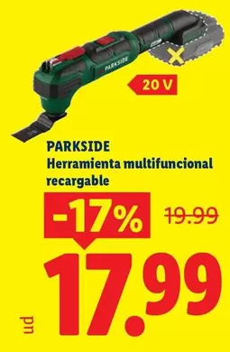 Parkside - Herramienta Multifuncional Recargable