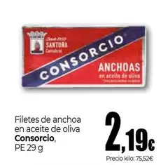 Consorcio - Filetes De Anchoa En Aceite De Oliva