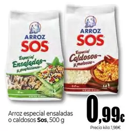 Sos - Arroz Especial Ensaladas O Caldosos