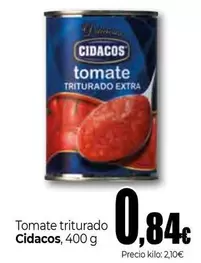 Cidacos - Tomate Triturado