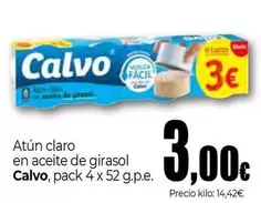 Calvo - Atun Claro En Aceite De Girasol