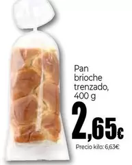 Pan Brioche Trenzado