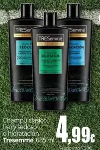 TRESemmé - Champoi Clásico Liso Y Sedaso O Hidratacion