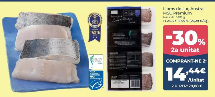Premium - Lloms De Lluc Austral M&S