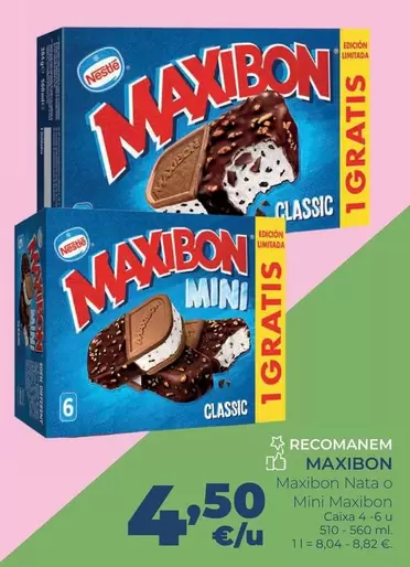 Nestlé - Maxibon Nata O Mini Maxibon