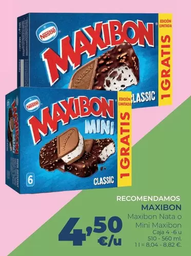 Nestlé - Maxibon Nata O Mini Maxibon Gala