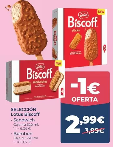 seleccion - Lotus Biscoff Sandwich