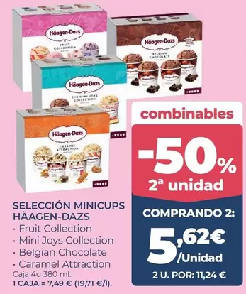 Häagen-Dazs - Seleccion Minicups