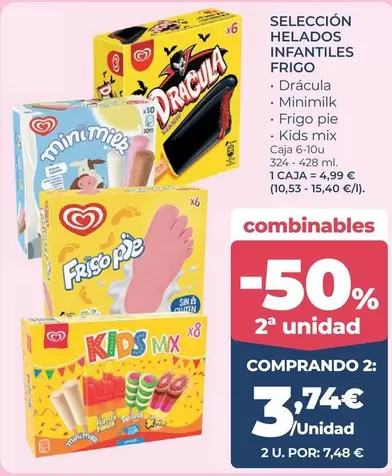 Frigo - Seleccion Helados Infantiles