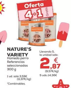 Nature's Variety - Humedo Perro Referencias Seleccionadas