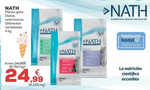 Nath - Pienso Gato Dietas Veterinarias
