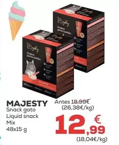 Majesty - Snack Gato Liquid Snack Mix