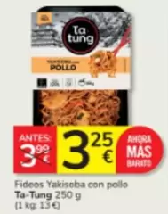 Ta Tung - Fideos Yakisoba Con Pollo