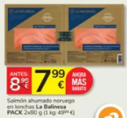 La Balinesa - Salmón Ahumado Noruego En Lonchas