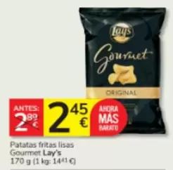 Lay's - Patatas Fritas Lisas Gourmet