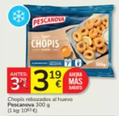 Pescanova - Chopis Rebozados Al Huevo