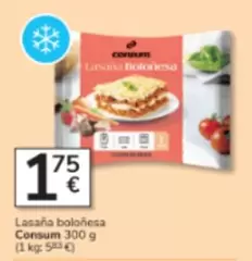 Consum - Lasana Bolonesa