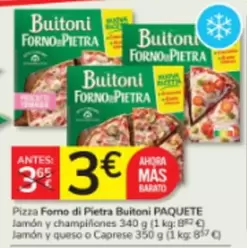 Buitoni - Pizza Forno Di Pietra Paquete