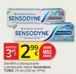 Sensodyne - Dentifrico Blanqueante O Protección Diaria