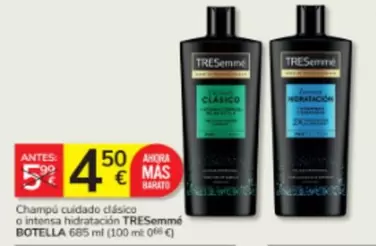 TRESemmé - Champu Cuidado Clásico O Intenso Hidratacion