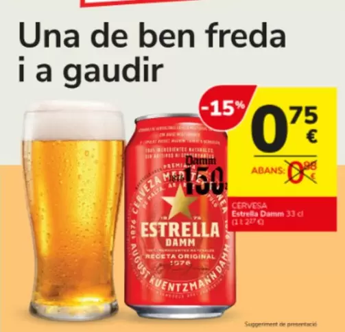 Estrella Damm - Cervesa