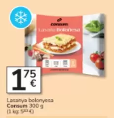 Consum - Lasanya Bolonyesa