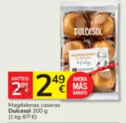 Dulcesol - Magdalenas Caseras