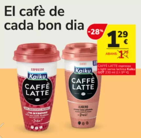 Kaiku - Caffe Latte Caffe Latte