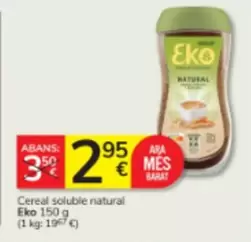 Eko - Cereal Soluble Natural