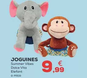 Summer Vibes - Juguetes Dolce Vita Elefante O Mono