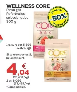 Wellness Core - Pienso Gato Referencias Seleccionadas