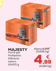 Majesty - Humedo Gato Multipacks