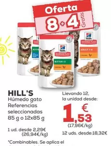 Hill's - Humedo Gato Referencias Seleccionadas