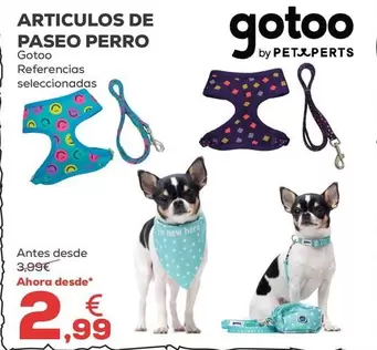 Gotoo - Articulos De Paseo Perro